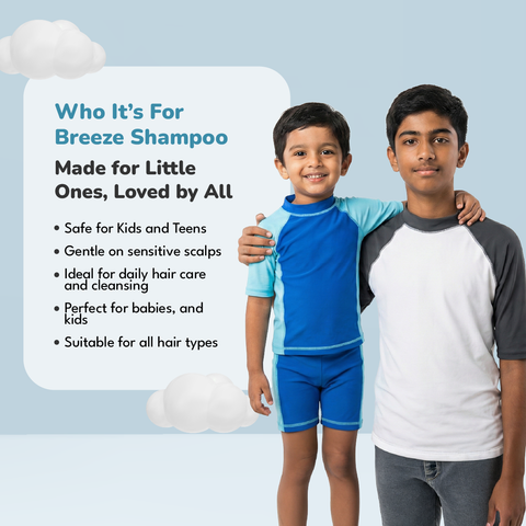 Breeze Shampoo + Organic Coconut Oil Combo