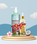 BLOOM Hair and Bodywash + Coconut Oil Care Combo - Feel Rooh