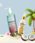 BLOOM Hair and Bodywash + Coconut Oil Care Combo - Feel Rooh