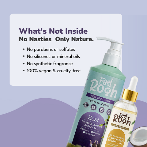 Zest Body Wash + Organic Coconut Oil Combo